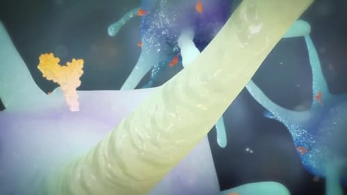 Virus development animation design