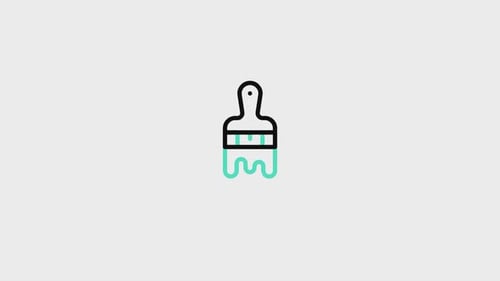 Brushes Animated Icon