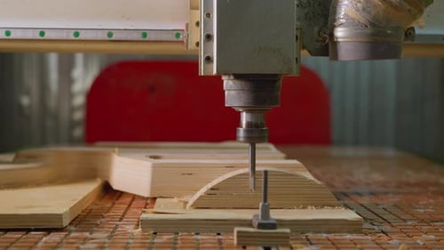 CNC Router Precision Carving on Plywood