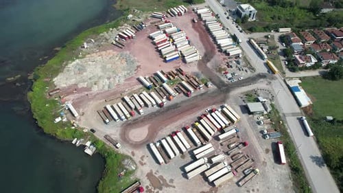Truck Park and Warehouse