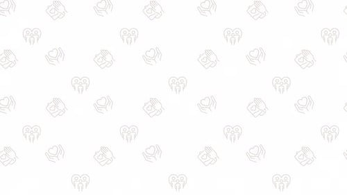 Animated Charity Seamless Pattern