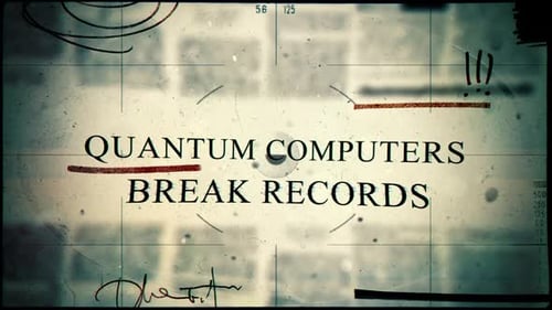 Quantum Computers Break Records Newspaper Style Headline Titles