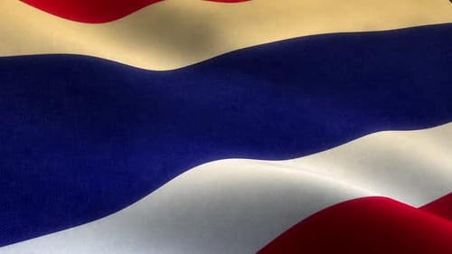 Waving Flag Background Seamless Loop Animation