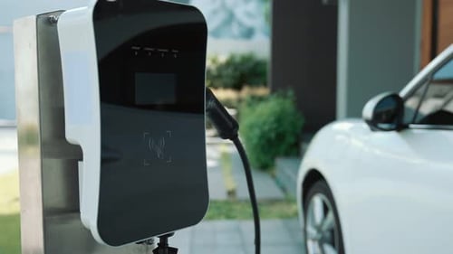 Progressive Concept of Home Charging Station Providing Clean Energy for EV Cars