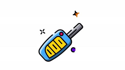 Flip Key Car