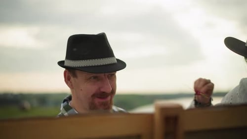 Artists Painting in the Countryside