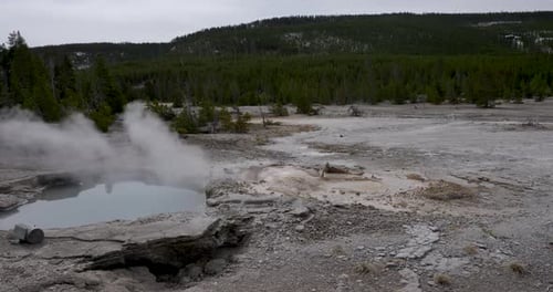 Hot Spring in Yellowstone National Park