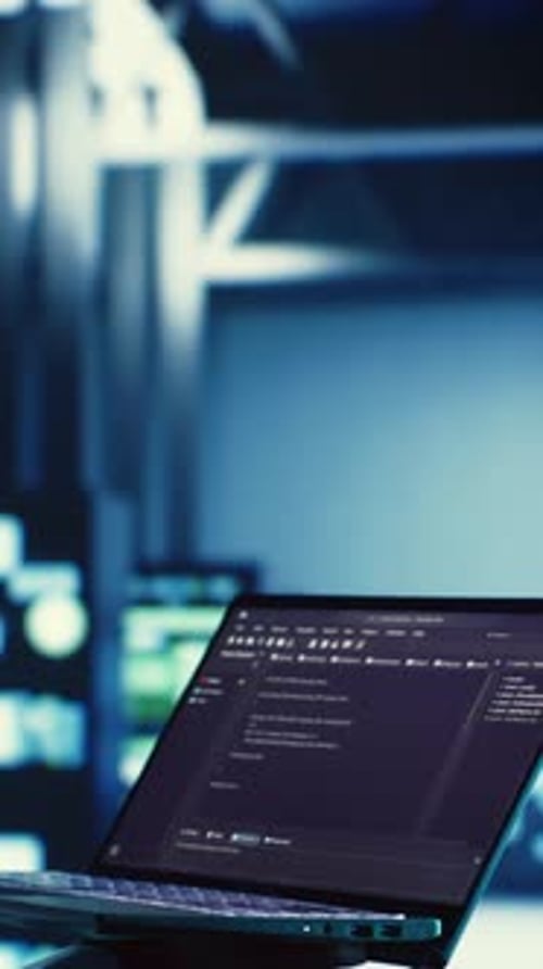 Vertical Video Manager Runs Code in Data Center