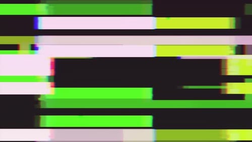Digital Glitch Noise Horizontal Background Transition
