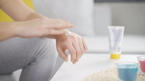 Hand cream.
