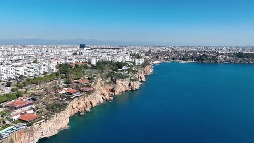 Turkey's Beautiful Touristic Holiday City Antalya Beaches And Cliffs 4