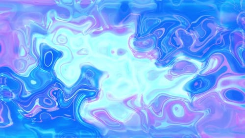 Abstract colorful trendy liquid wave marble background. 4k gradient motion video