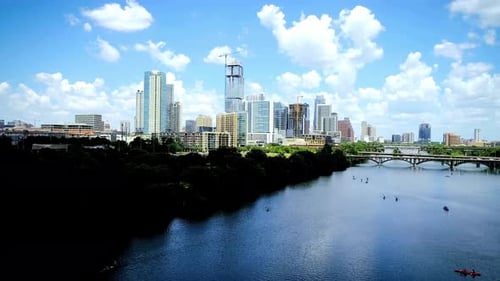 Breathtaking And Beautiful View Of Town Lake, Austin