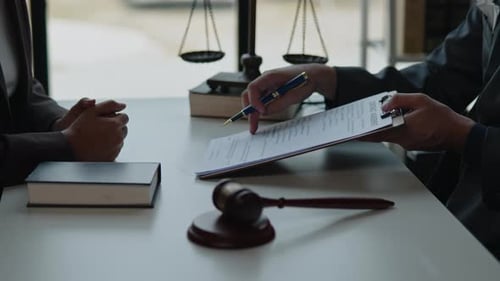 Vertical footage of Close up of hand teamwork business group are meeting working and brainstorming