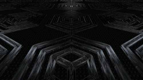 Dark Abstract Geometric Grid Pattern Background