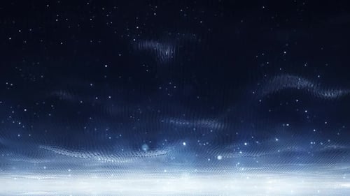 Glitzer-Eissterne-Partikel-Hintergrund