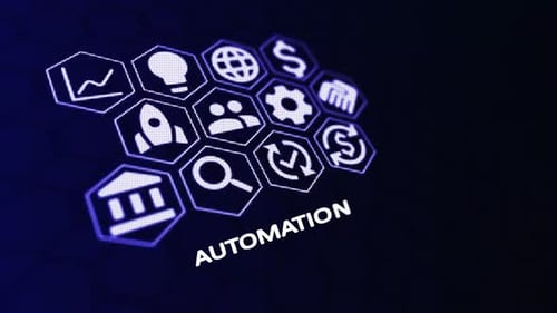 Automation and Smart Technology in Modern Business Operations. technology, business and network
