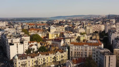Aerial View of Belgrade