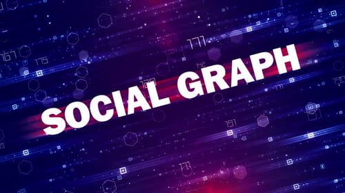 Futuristic Data Network Geometric Background Animation