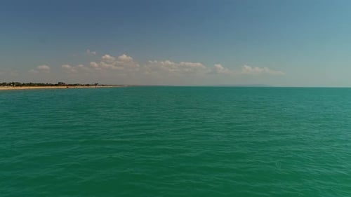 Beautiful Warm Tropical Sea and Sandy Beach Sea Coast