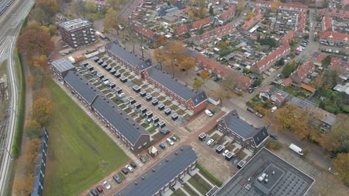 Aerial Footage of Residential Neighbourhood