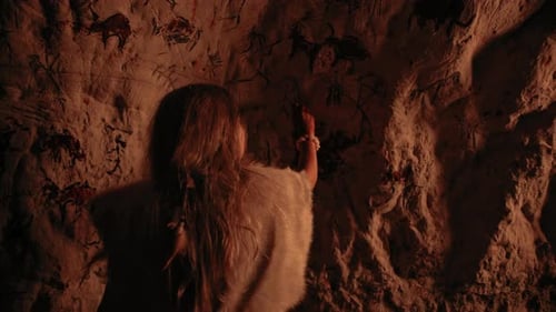 Cave Dweller Creates Cave Paintings in the Night