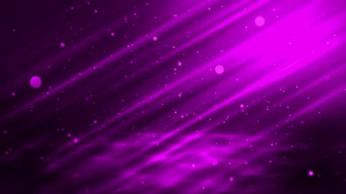 Raios de luz, partículas de glitter, fundo rosa V5