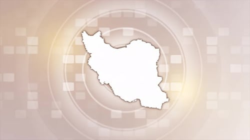 Animierte Karte des Irans