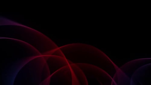 HD 3D animation. Abstract Waves Flowing Chromatic Neon Seamless Pattern Background