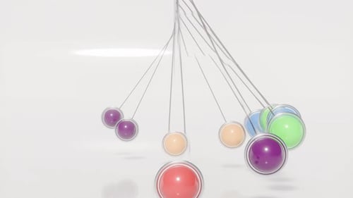 3D-Animation mit Pendelkugelschleife