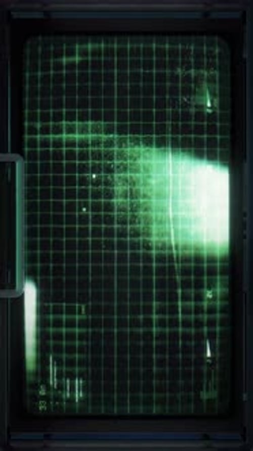 3D Sci Fi Digitaler Bildschirmhintergrund