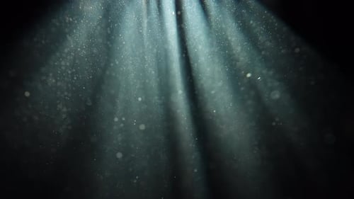 Underwater Depth with Floating Particles