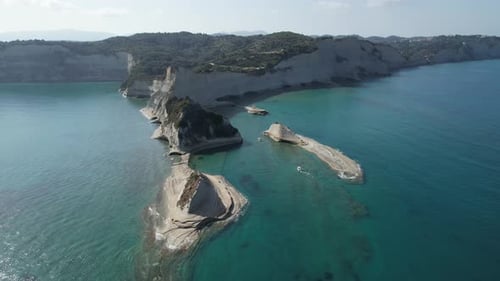 Cape Drastis, Acre Drastis, Prolades Village, Corfu Island, Greece