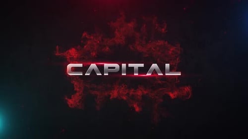 Capital 4K Text Animation
