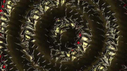 Luxuriöser sphärischer abstrakter Hintergrund 03. 4 K