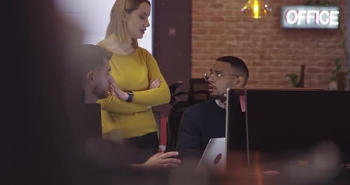 Equipe de negócios de sucesso