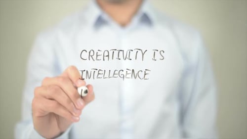 Kreativität ist Intelligenz, die Spaß hat