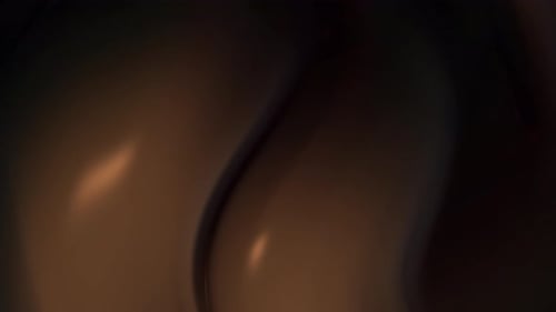 Flowing Light Reflections on Organic Abstract Background