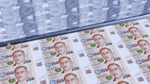 Printing 100 Singapore Dollar Banknotes 4
