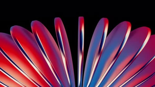 Vibrant Abstract Circle Layers