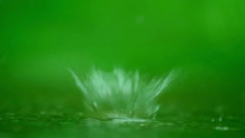 Gota de agua cayendo