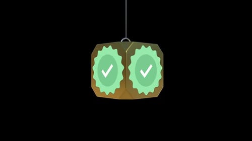 Approved Checked Transparent Background