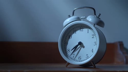 Wake Up Early in the Morning to the Sound of an Alarm Clock