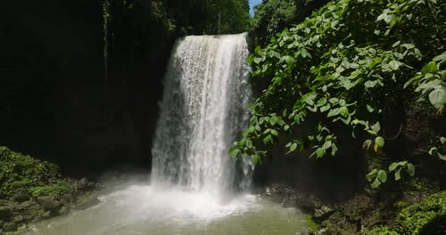 Waterfalls in Lake Sebu South Cotabato Philippines