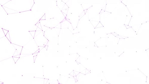 Colorful Plexus Technology Background Loop V3