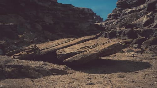 Panorama From Bottom of Grand Canyon