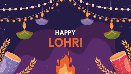 Animation du festival de textes Happy Lohri