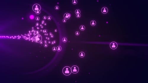 Community People Network Purple