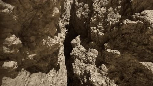 A Rock Formation with a Hole in the Middle of It