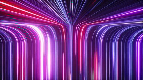 3d abstract neon background